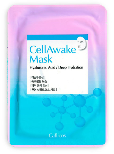 Callicos CellAwake Mask Hyaluronic Acid Увлажняющая маска с Гиалуроновой кислотой, 25 г Callicos CellAwake Mask Hyaluronic Acid Увлажняющая маска с Гиалуроновой кислотой, 25 г