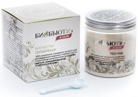 БиоБьюти Скраб Элит Биочистка серебряная для жирной, комбинированной и нормальной кожи, 200 г