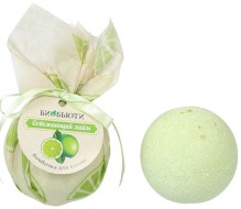 БиоБьюти Бомбочка для ванн «Освежающий лайм», 100 г БиоБьюти Бомбочка для ванн «Освежающий лайм», 100 г
