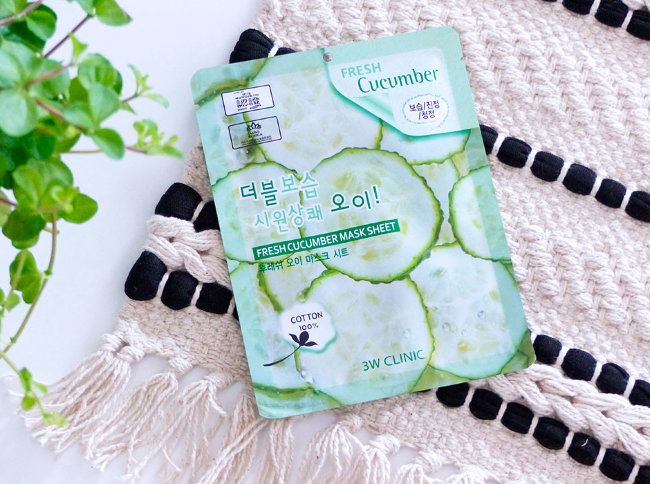 3W Clinic Fresh Cucumber Mask Sheet Тканевая маска с экстрактом огурца, 23 мл 3W Clinic Fresh Cucumber Mask Sheet Тканевая маска с экстрактом огурца, 23 мл