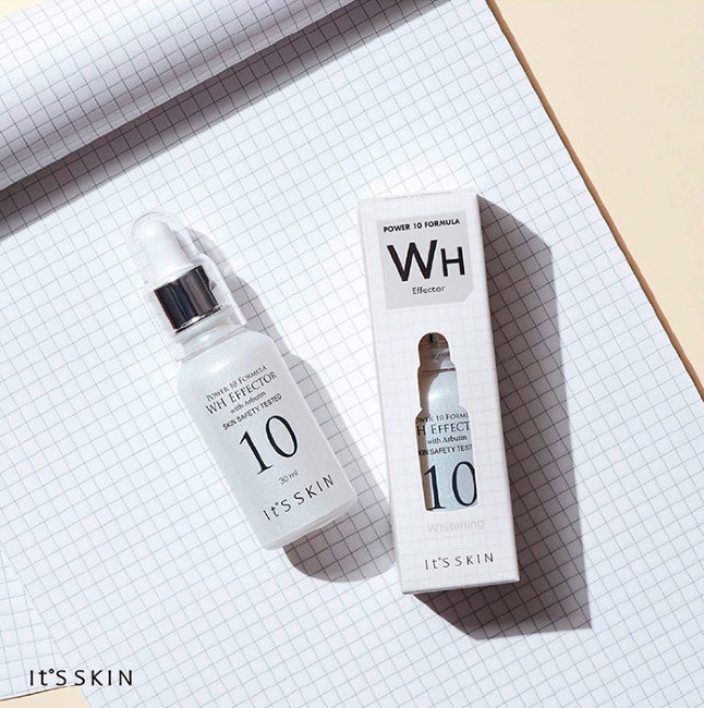 It’s Skin Power 10 Formula WH Effector Осветляющая сыворотка для лица с арбутином, 30 мл It’s Skin Power 10 Formula WH Effector Осветляющая сыворотка для лица с арбутином, 30 мл