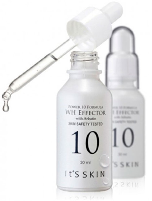It’s Skin Power 10 Formula WH Effector Осветляющая сыворотка для лица с арбутином, 30 мл It’s Skin Power 10 Formula WH Effector Осветляющая сыворотка для лица с арбутином, 30 мл
