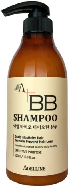 Adelline BB Shampoo Шампунь против выпадения волос, 500 мл