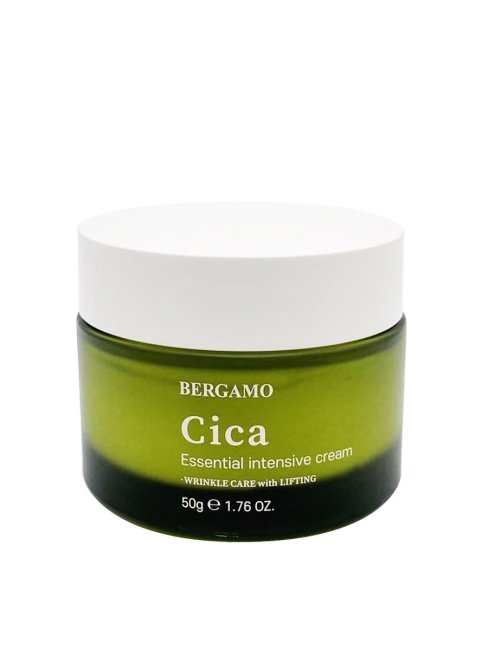 Bergamo Крем для лица с Центеллой Азиатской интенсивный Cica Essential Intensive, 50 мл Bergamo Крем для лица с Центеллой Азиатской интенсивный Cica Essential Intensive, 50 мл