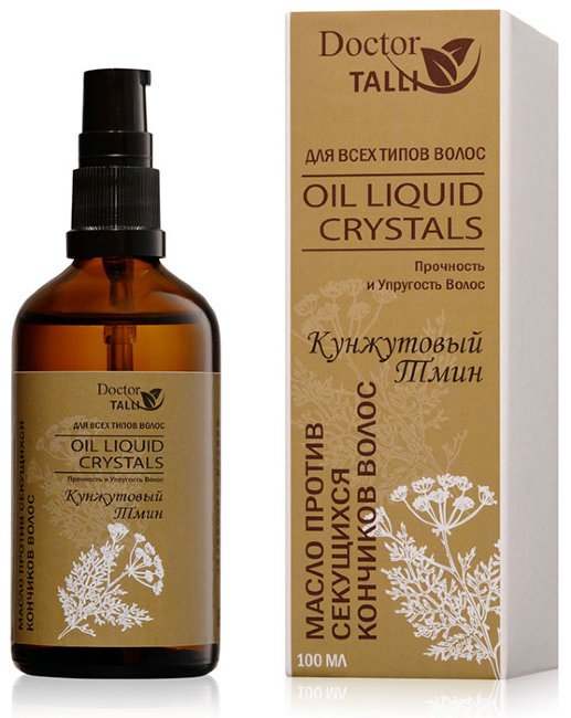 Doctor TALLI Oil Liquid Crystals Масло против секущихся кончиков волос "Кунжутовый Тмин", 100 мл Doctor TALLI Oil Liquid Crystals Масло против секущихся кончиков волос "Кунжутовый Тмин", 100 мл