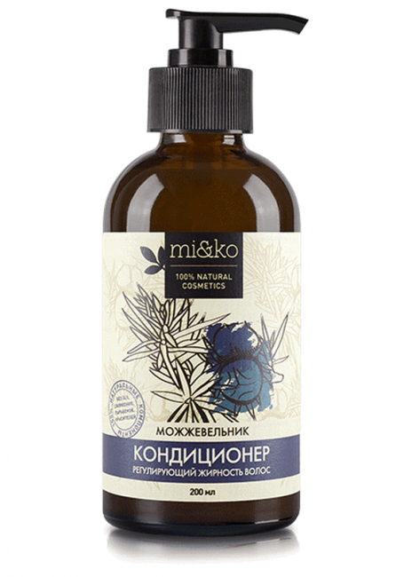 MiKo Кондиционер Можжевельник, регулирующий жирность волос, 200 мл MiKo Кондиционер Можжевельник, регулирующий жирность волос, 200 мл