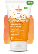 Weleda Детский шампунь-гель для волос и тела «Апельсин», 150 мл Weleda Детский шампунь-гель для волос и тела «Апельсин», 150 мл