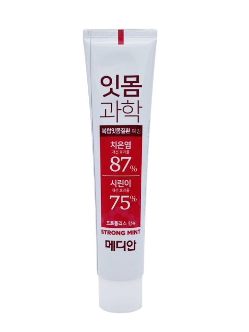 Median Зубная паста Daily Goods Gum Science Toothpaste Strong Mint, 150 г