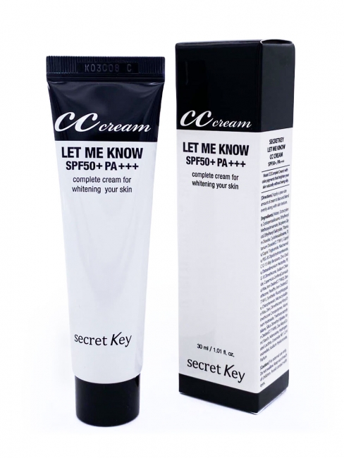 Secret Key СС Крем Let Me Know CC Cream SPF50+ РА+++, 30 мл Secret Key СС Крем Let Me Know CC Cream SPF50+ РА+++, 30 мл