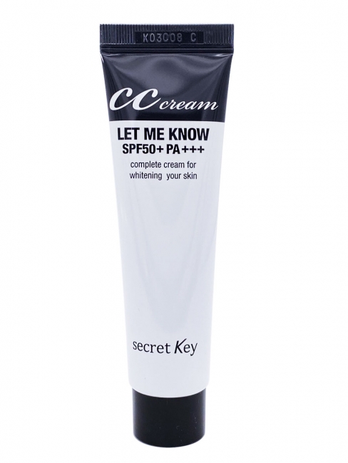 Secret Key СС Крем Let Me Know CC Cream SPF50+ РА+++, 30 мл Secret Key СС Крем Let Me Know CC Cream SPF50+ РА+++, 30 мл