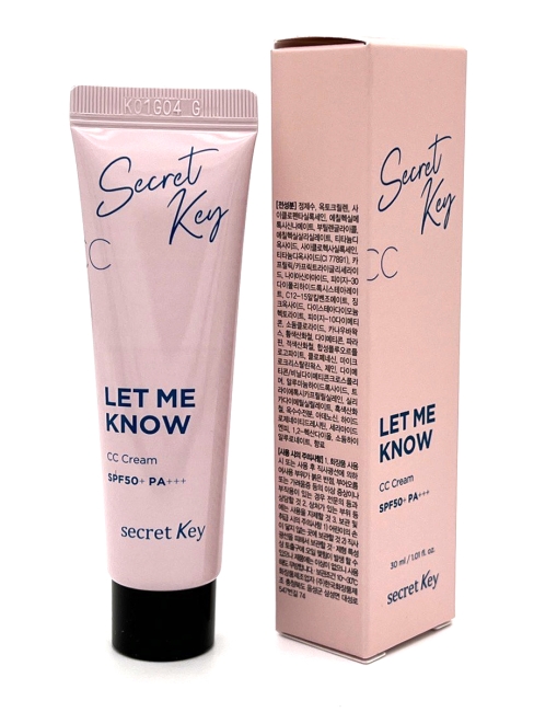 Secret Key СС Крем Let Me Know CC Cream SPF50+ РА+++, 30 мл Secret Key СС Крем Let Me Know CC Cream SPF50+ РА+++, 30 мл