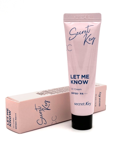 Secret Key СС Крем Let Me Know CC Cream SPF50+ РА+++, 30 мл Secret Key СС Крем Let Me Know CC Cream SPF50+ РА+++, 30 мл