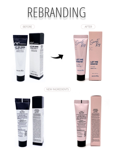 Secret Key СС Крем Let Me Know CC Cream SPF50+ РА+++, 30 мл Secret Key СС Крем Let Me Know CC Cream SPF50+ РА+++, 30 мл