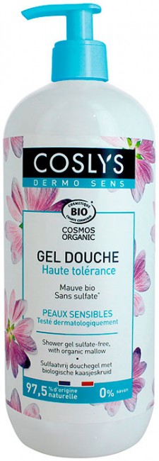 Coslys Гель для душа Гипоаллергенный с органической мальвой, 950 мл
