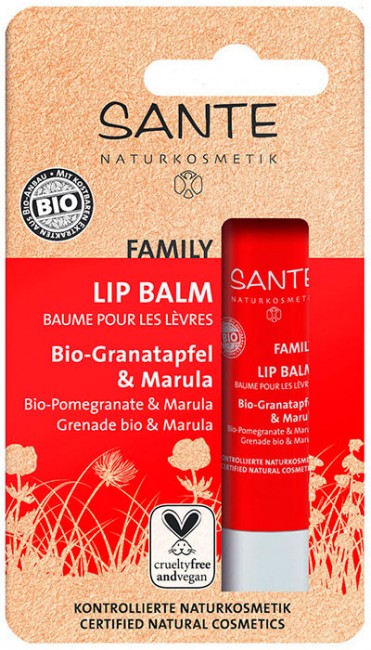 Sante Бальзам для губ с Био-Гранатом и Марулой, 4,5 г