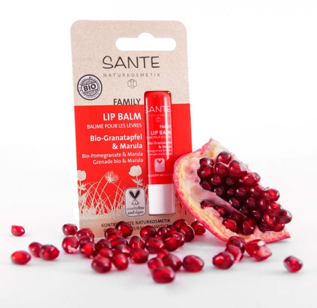 Sante Бальзам для губ с Био-Гранатом и Марулой, 4,5 г