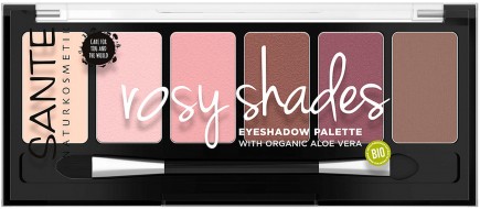 Sante Eyeshadow Palette Тени для век, Палетка розовых оттенков, 6 г