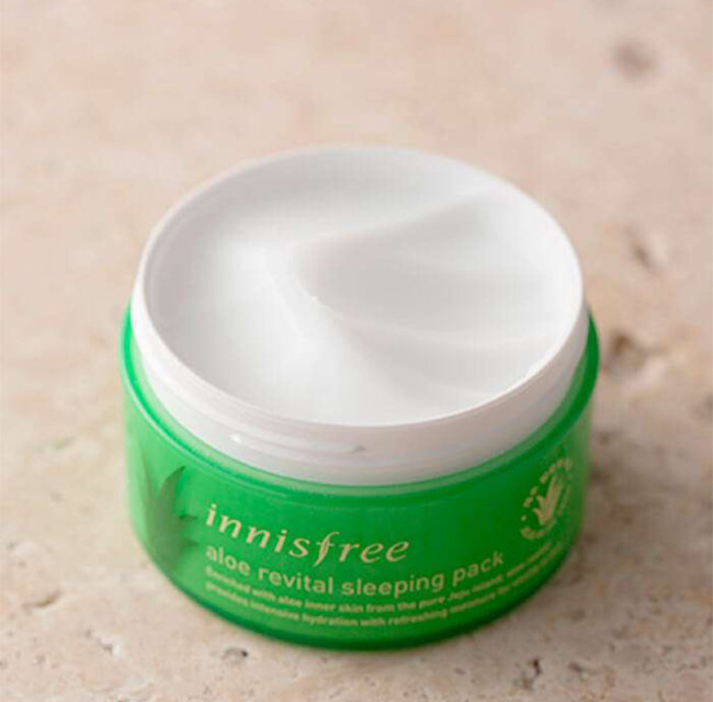 Innisfree Aloe Revital Sleeping Pack Ночная маска с Алоэ вера, 100 мл Innisfree Aloe Revital Sleeping Pack Ночная маска с Алоэ вера, 100 мл