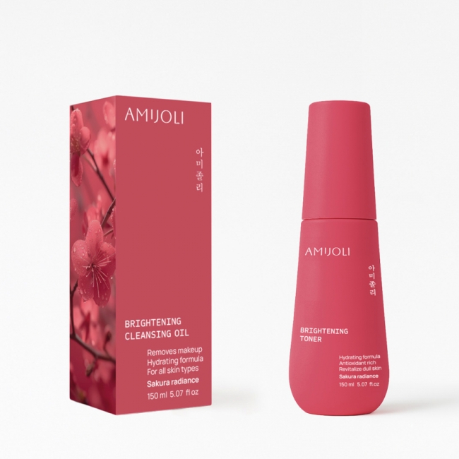 AMIJOLI Тонер для лица с экстрактом сакуры для выравнивания тона кожи Brightening Toner Sakura Radiance, 150 мл AMIJOLI Тонер для лица с экстрактом сакуры для выравнивания тона кожи Brightening Toner Sakura Radiance, 150 мл