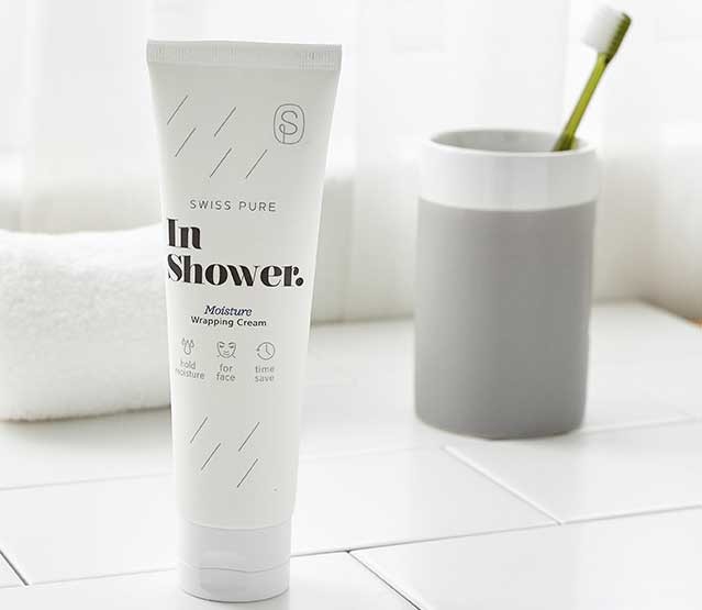 SWISSPURE In-Shower Moisture Wrapping Cream Маска-крем для душа, 120 мл SWISSPURE In-Shower Moisture Wrapping Cream Маска-крем для душа, 120 мл