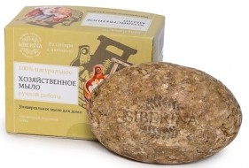 Siberina Натуральное мыло Хозяйственное, 90 г