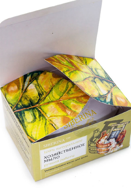 Siberina Натуральное мыло Хозяйственное, 90 г Siberina Натуральное мыло Хозяйственное, 90 г