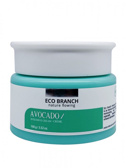 Eco Branch Интенсивный увлажняющий крем для лица с экстрактом Авокадо Intensive Avocado Cream, 100 мл