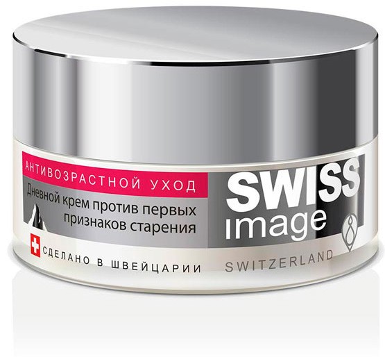 SWISS IMAGE Дневной крем против первых признаков старения, 50 мл SWISS IMAGE Дневной крем против первых признаков старения, 50 мл