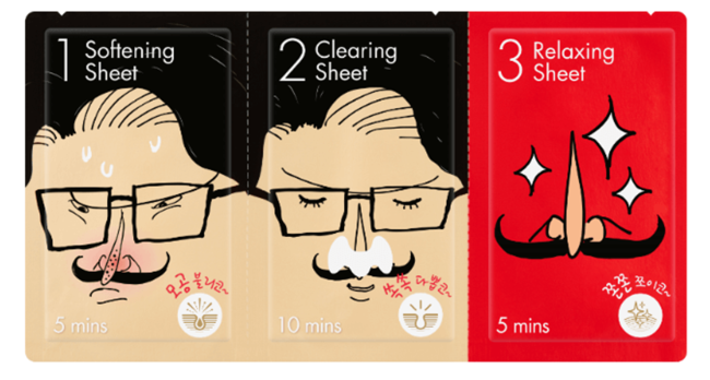 COSRX Blackhead Remover Kit Трехступенчатый набор от черных точек, 3+0,2+3 г