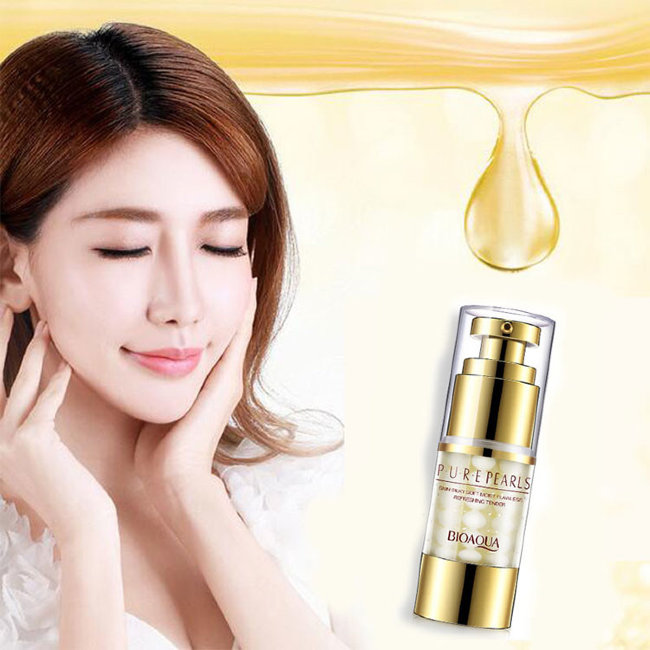 Bioaqua Pure Pearls Eye Cream Увлажняющий крем для век с экстрактом жемчуга, 25 г