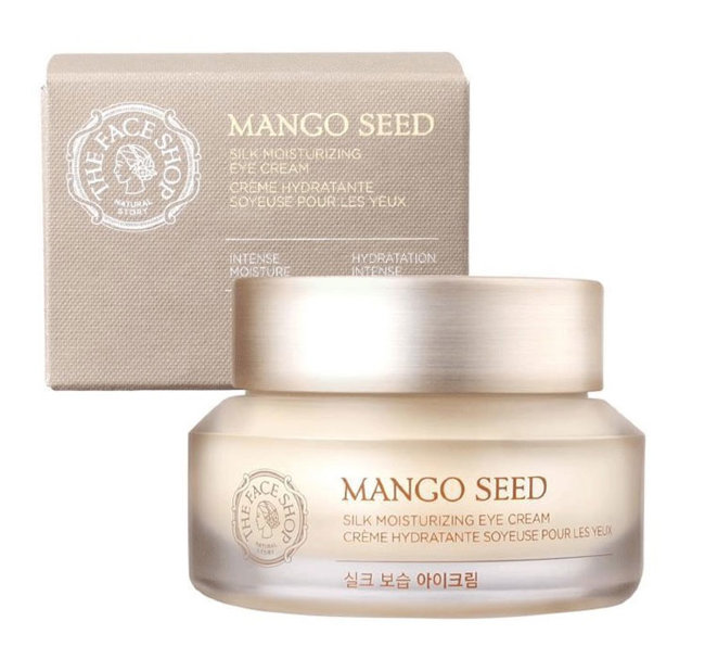 The Face Shop Mango Seed Silk Moisturizing Eye Cream The Face Shop Mango Seed Silk Moisturizing Eye Cream, 30 мл The Face Shop Mango Seed Silk Moisturizing Eye Cream The Face Shop Mango Seed Silk Moisturizing Eye Cream, 30 мл