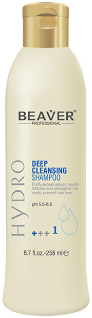 Beaver Professional Deep Cleansing Shampoo Шампунь глубоко очищающий, 258 мл