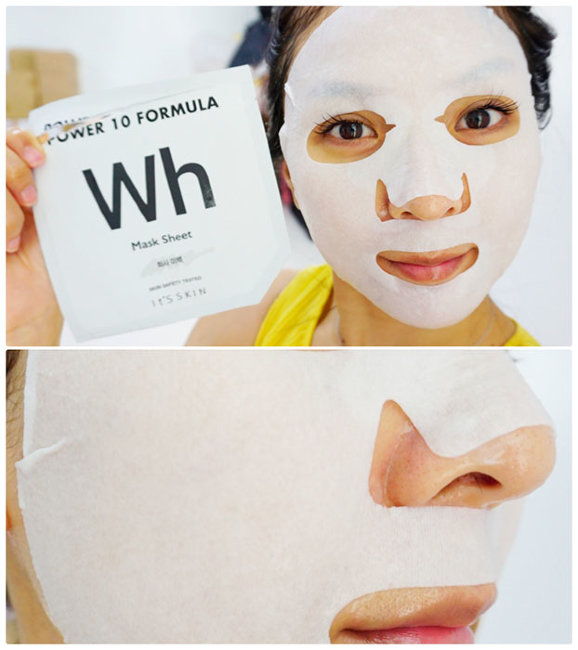 It’s Skin Power 10 Formula WH Mask Sheet Осветляющая листовая маска с арбутином, 25 г It’s Skin Power 10 Formula WH Mask Sheet Осветляющая листовая маска с арбутином, 25 г
