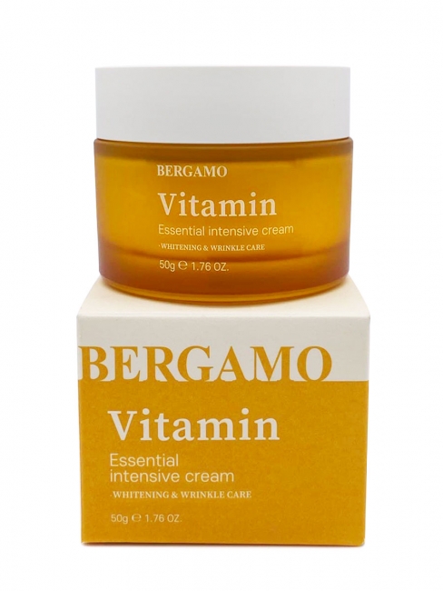 Bergamo Крем для лица с Витаминами интенсивный Vitamin Essential Intensive, 50 мл