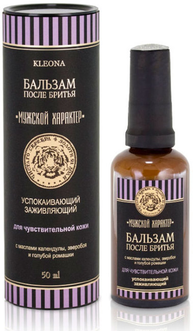 Kleona Бальзам после бритья успокаивающий, заживляющий, 50 мл