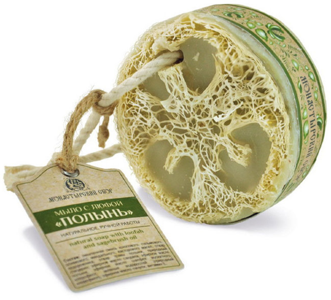 Kleona Мыло банное с люфой Полынь, 130 г Kleona Мыло банное с люфой Полынь, 130 г