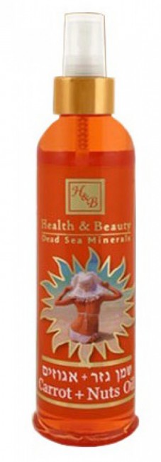Health and Beauty Масло для загара Морковно-ореховое, 250 мл Health and Beauty Масло для загара Морковно-ореховое, 250 мл