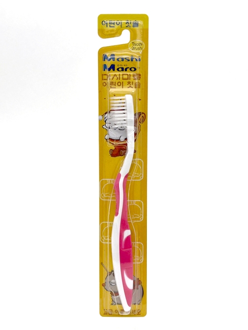 EQ MaxOn Зубная щетка для детей от 5 лет со сверхтонкими щетинками двойной высоты и анатомической ручкой (мягкая) розовая MashiMaro Kids Pink, 1 шт EQ MaxOn Зубная щетка для детей от 5 лет со сверхтонкими щетинками двойной высоты и анатомической ручкой (мягкая) розовая MashiMaro Kids Pink, 1 шт