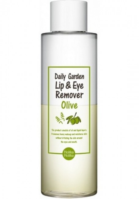 Holika Holika Daily Garden Olive Lip&Eye Remover Средство для снятия макияжа, 100 мл