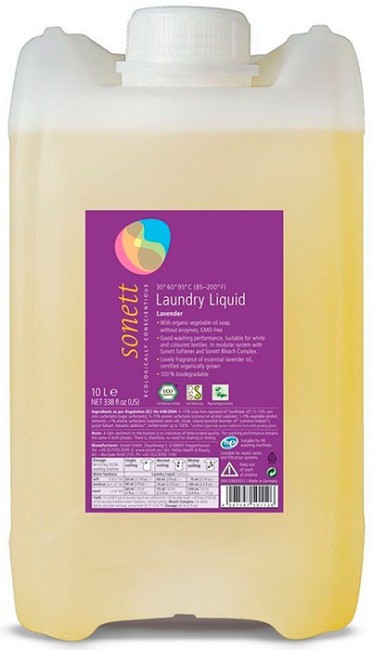 Sonett Средство жидкое для стирки экологические чистое органическое Лаванда, 5 л Sonett Средство жидкое для стирки экологические чистое органическое Лаванда, 5 л
