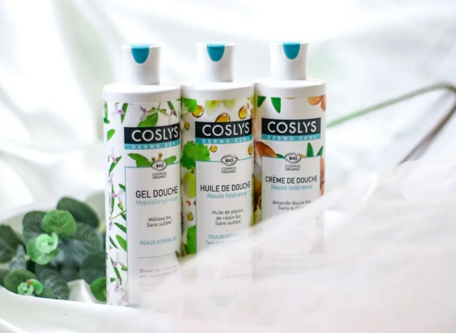 Coslys Крем для душа Гипоаллергенный с органическим миндалём, 380 мл