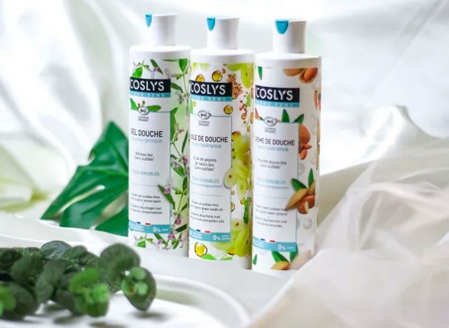 Coslys Крем для душа Гипоаллергенный с органическим миндалём, 380 мл