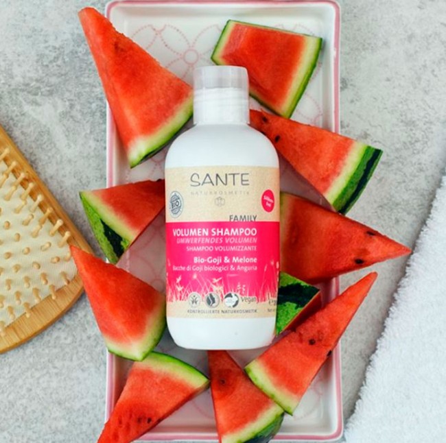 Sante Family Шампунь для объема с Био-Годжи и Дыней, 200 мл
