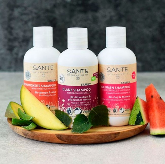 Sante Family Шампунь для объема с Био-Годжи и Дыней, 200 мл