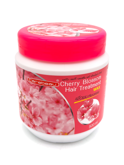 Carebeau Маска для восстановления сухих волос цветок вишни Cherry Blossom Hair Treatment Wax, 500 мл