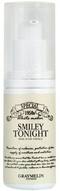 Graymelin Smiley Tonight Snail Nutry Essence Питательная эссенция с экстрактом слизи улитки, 45 г Graymelin Smiley Tonight Snail Nutry Essence Питательная эссенция с экстрактом слизи улитки, 45 г