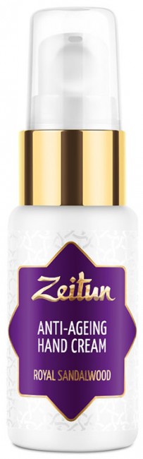 Zeitun Омолаживающий крем для рук "Королевский сандал", с аргановым маслом, 30 мл