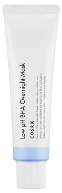 COSRX Low pH BHA Overnight Mask Ночная крем-маска с ВНА кислотами для очищения кожи, 50 мл COSRX Low pH BHA Overnight Mask Ночная крем-маска с ВНА кислотами для очищения кожи, 50 мл