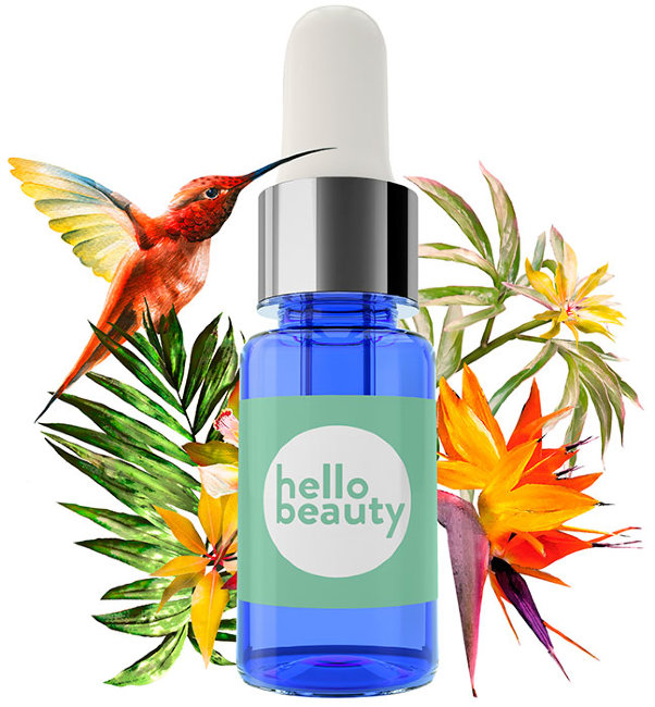 Hello Beauty Сыворотка для лица для упругости и сияния с экстрактом чайного гриба комбуча, 10 мл Hello Beauty Сыворотка для лица для упругости и сияния с экстрактом чайного гриба комбуча, 10 мл