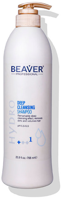 Beaver Professional Deep Cleansing Shampoo Шампунь глубоко очищающий, 768 мл Beaver Professional Deep Cleansing Shampoo Шампунь глубоко очищающий, 768 мл
